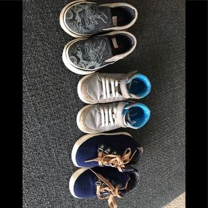 Boys size 7 toddler shoes - 2 pairs